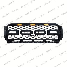 Front Grill Bumper Grille Fit For Ford F150 F-150 2021 With LED Light