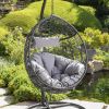 KYLIE HANGING BASKET- GREY (only basket ,NOT include a hanging stand)