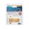 Camco Brass Water Pressure Regulator | Reduces Water Pressure to a Safe and Consistent 40-50 PSI | Protect Appliances and Prolong Equipment Life (4005